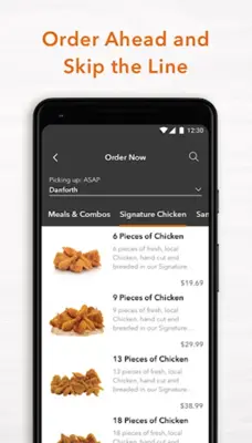 Mary Brown’s Chicken android App screenshot 2